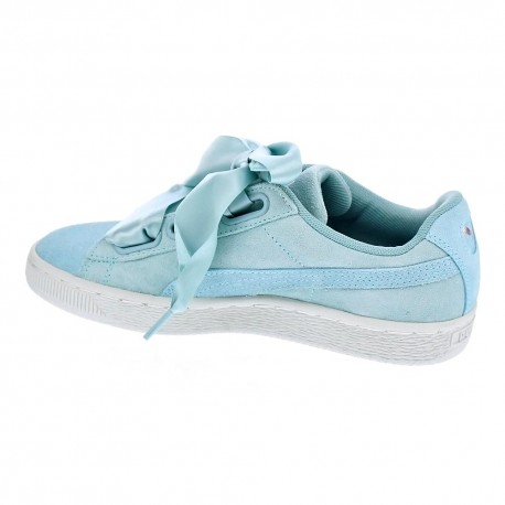 puma suede turquesa