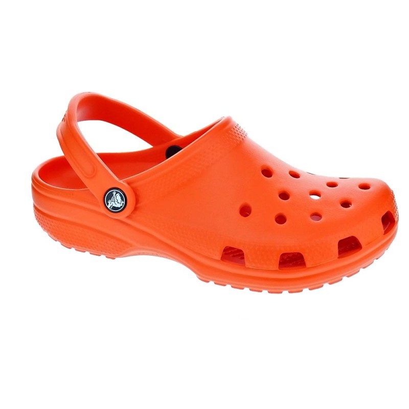 Crocs Classic Tangerine Naranja 10001 6XO Zuecos Mujer ¡Entrega 24h
