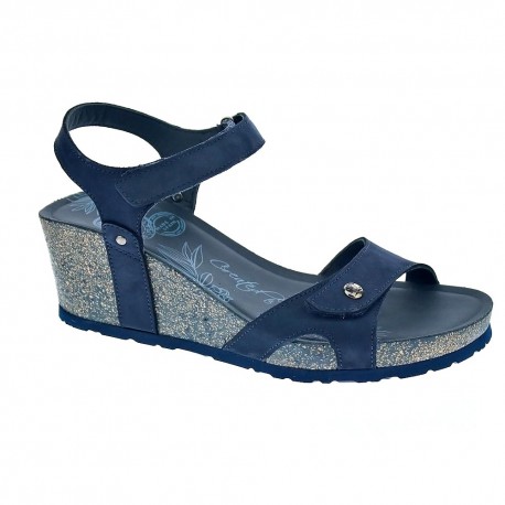 Panama Jack Julia Basics B10 Azul Nobuck Marino Sandalias Mujer - ¡Entrega  24h gratis!