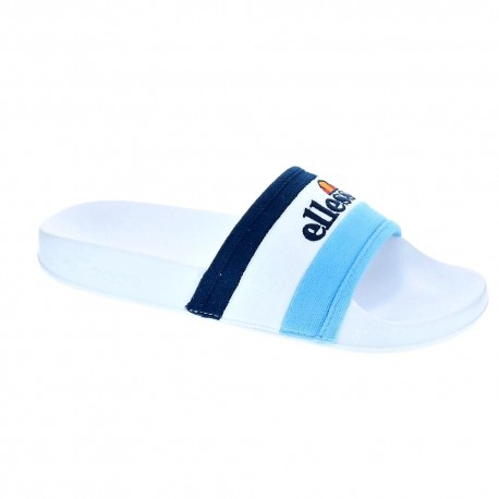 Ellesse Borgaro Text Blue White Blanco 610217 Chanclas Mujer - ¡Entrega 24h  gratis!