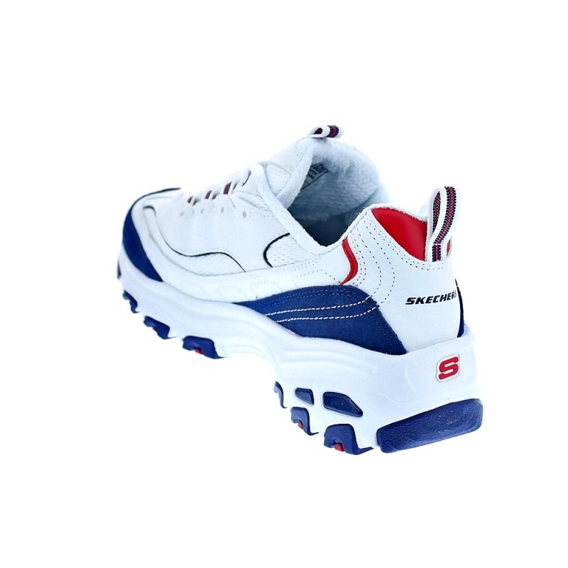 skechers d lites blancas