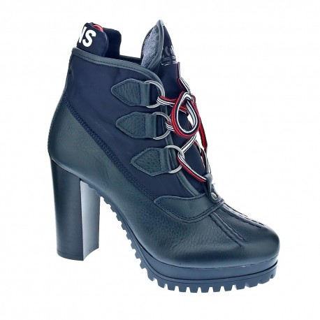 Tommy Hilfiger EN00627 403 Azul MIDNIGHT Botines Mujer - ¡Entrega 24h  gratis!