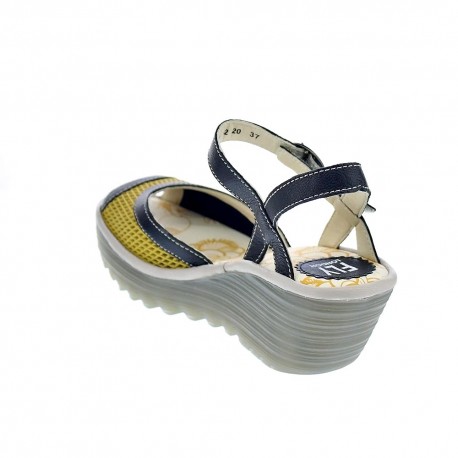  Fly London Sandalias de plataforma para mujer, Blanco Sucio :  Ropa, Zapatos y Joyería