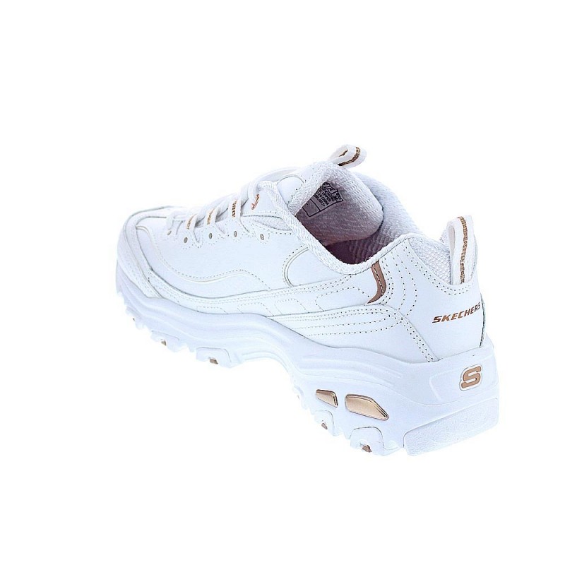 skechers d lites blancas