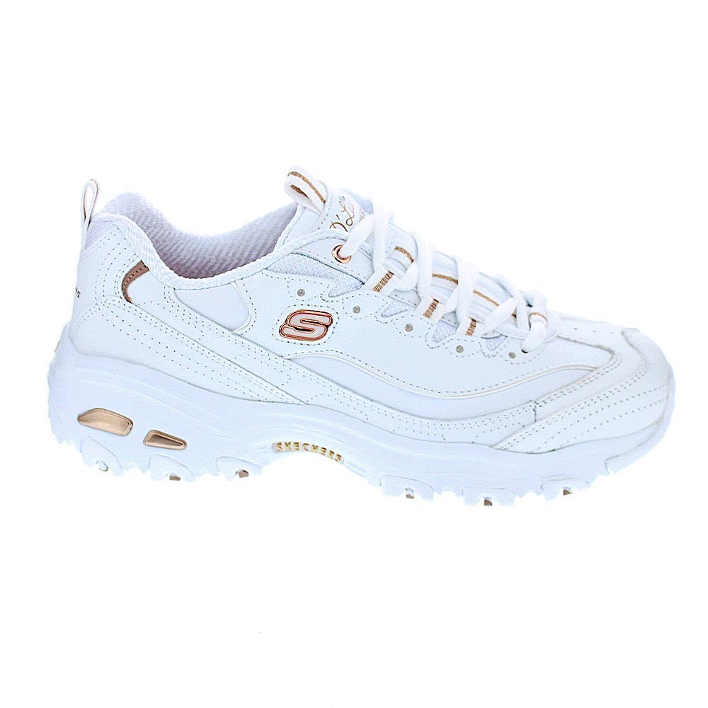 skechers d lites blancas
