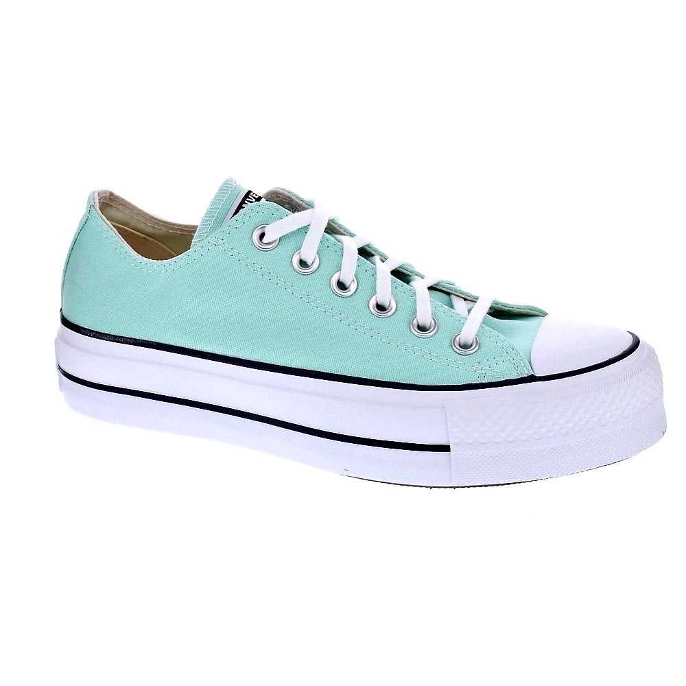 aqua green converse