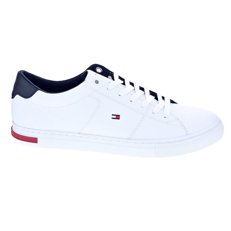 tommy hilfiger tenis blancos hombre