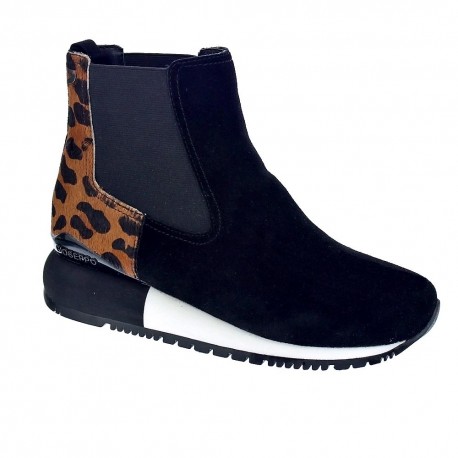 Gioseppo Runkel Negro LEOPARDO Botines Mujer - ¡Entrega 24h gratis!