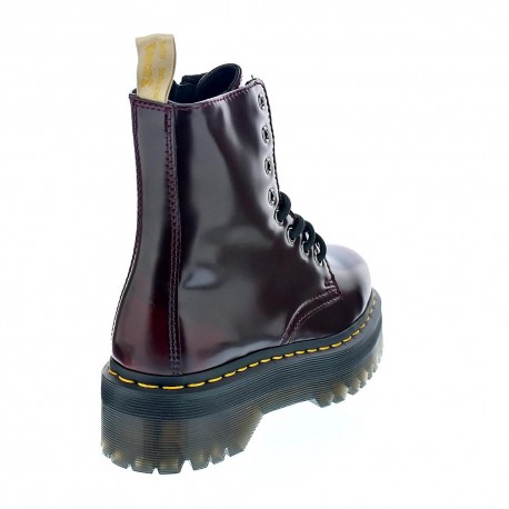 Dr. Martens JADON Rojo Plataforma Vegan Outlet Cherry red Botines Mujer -  ¡Entrega 24h gratis!