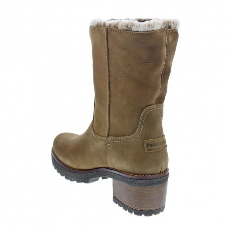 Panama Jack Piola B33 Verde CUERO Botines Mujer - ¡Entrega 24h gratis!