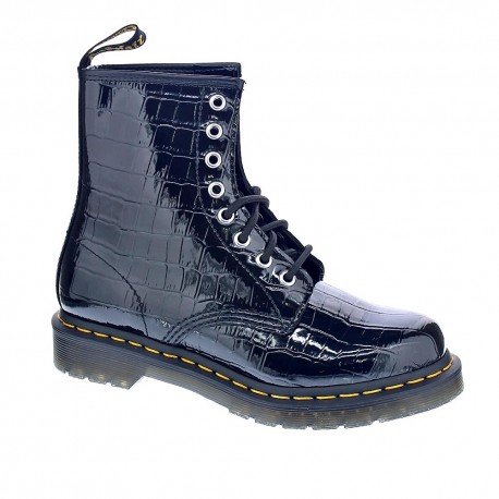 Dr. Martens 1460 W Negro Botas black patent lamper Outlet Botines Mujer -  ¡Entrega 24h gratis!
