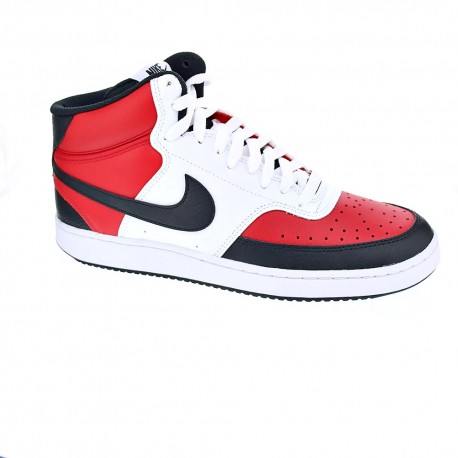 Nike Court Vision Rojo ROJO BLANCO Zapatillas botas Hombre - ¡Entrega 24h  gratis!